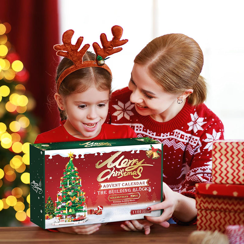 Christmas Tree Advent Calendar 2026 – DIY Building Set for Christmas Decoration