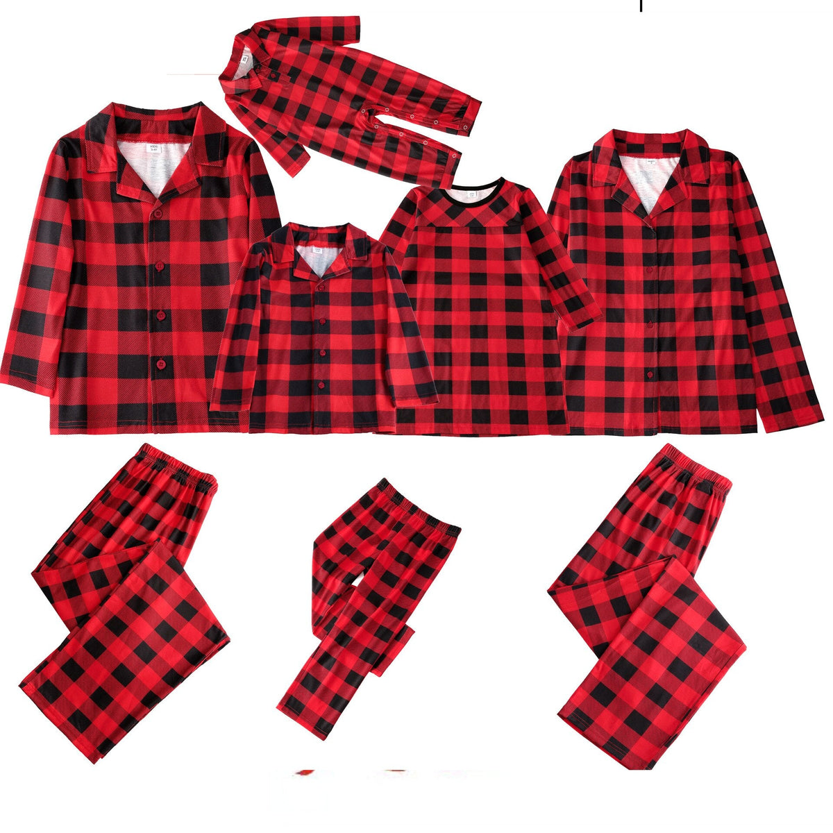 Family Christmas Matching Loungewear Sets