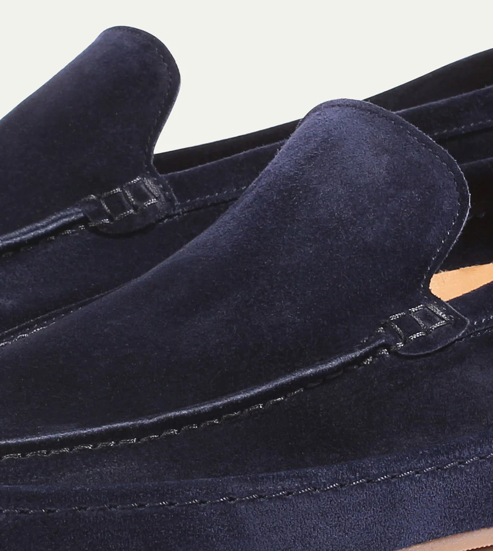 Men’s Elegant Slip-On Loafers – Comfortable Smart Casual Everyday Shoes with Soft Cushioned Sole
