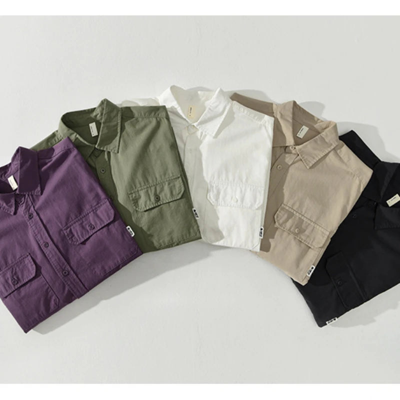 Men's Long Sleeve Button-Up Shirt