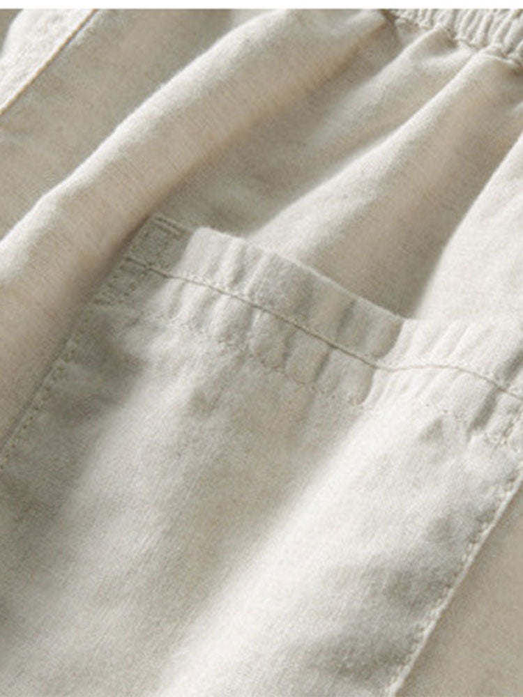 Men's Short-Sleeve Casual Shirt Set