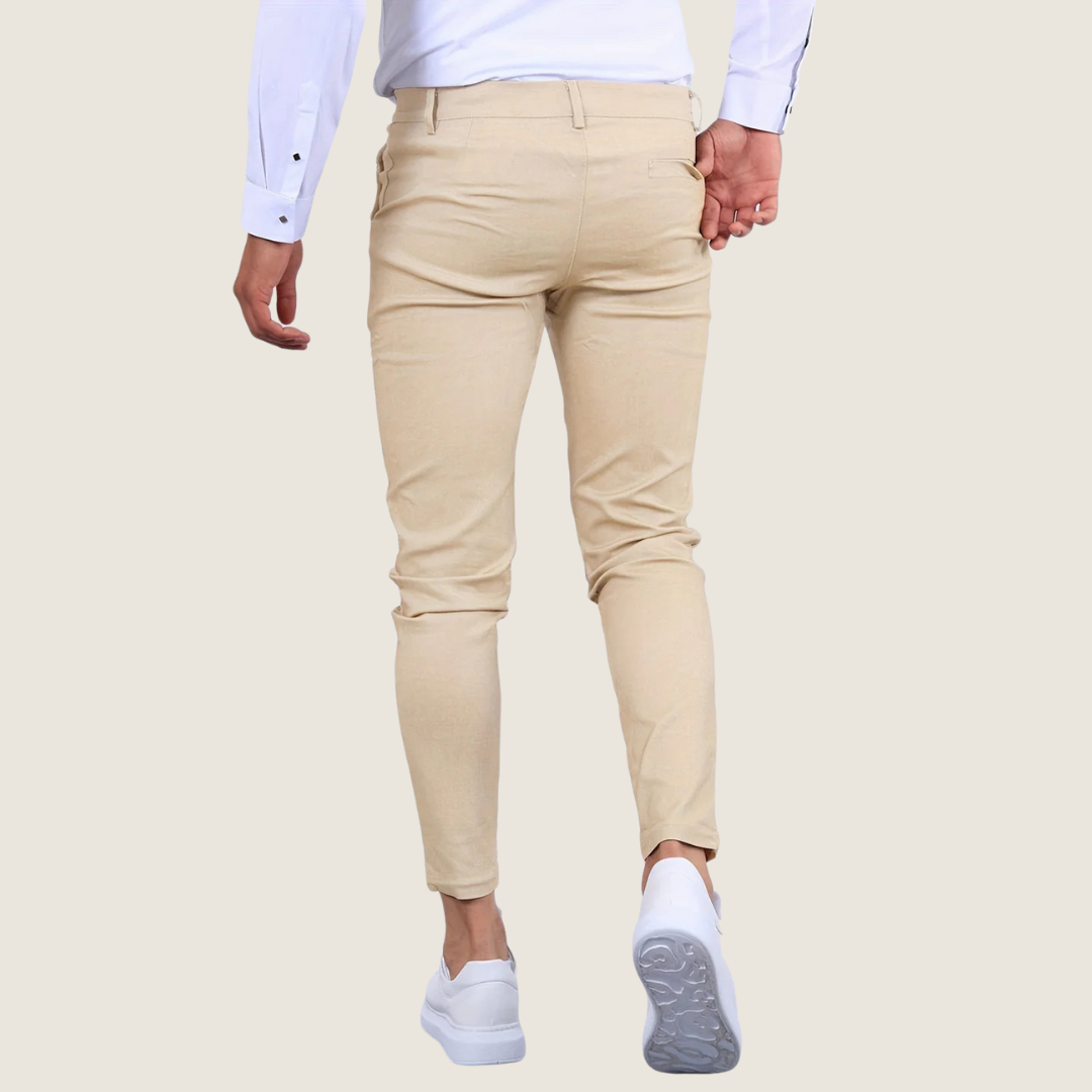 Men's Skinny-Fit Ankle Dress Pants