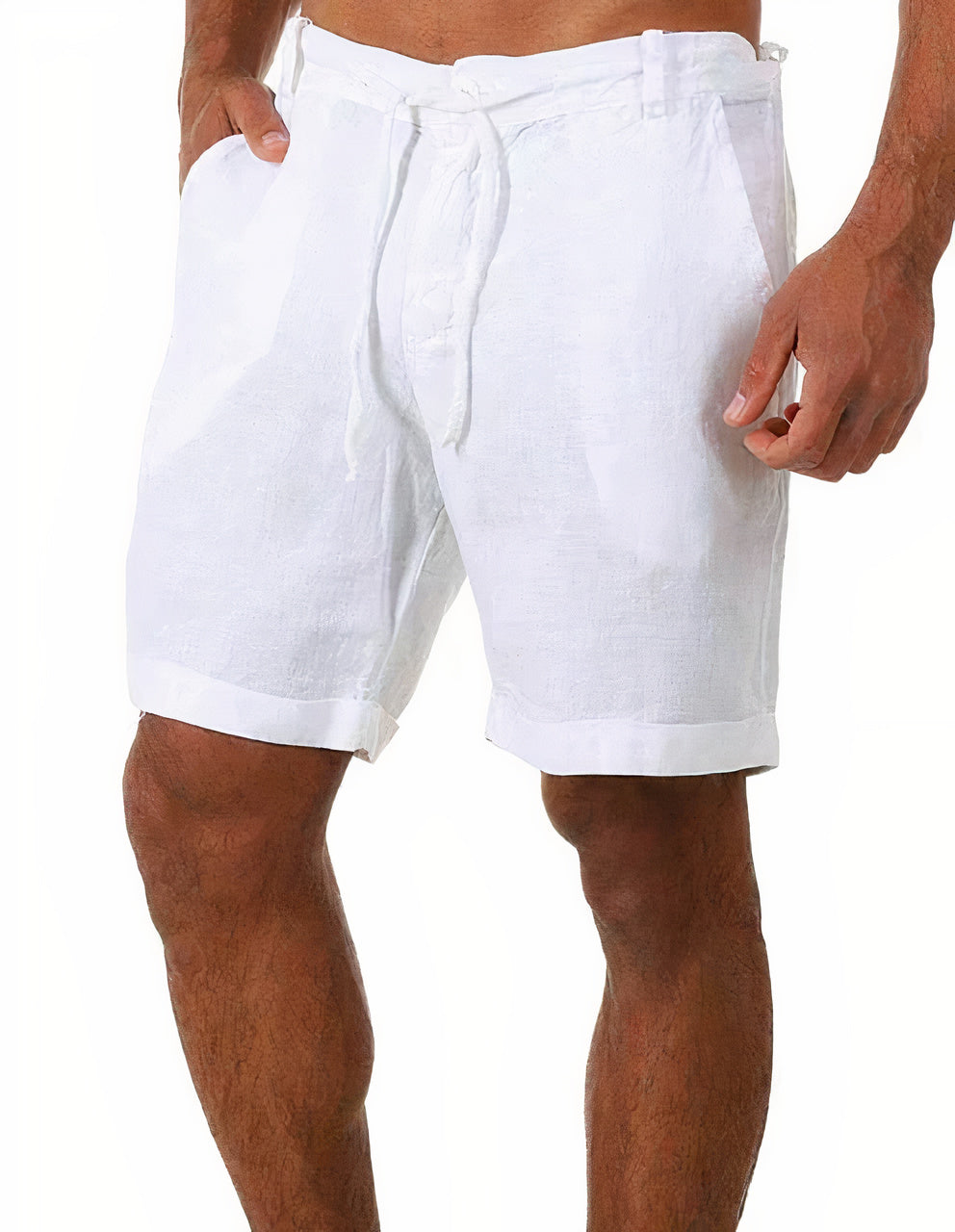 Men's Spring/Summer Linen Shorts