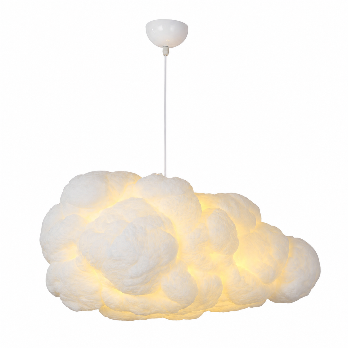 Modern White Cloud Pendant Ceiling Light Chandelier