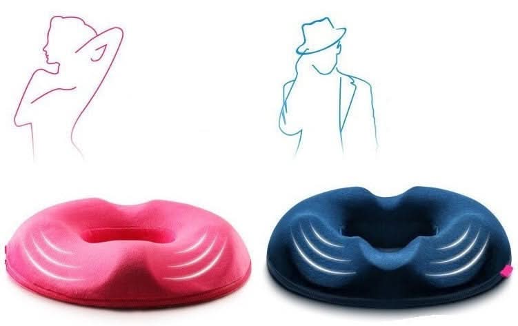 Orthopedic Seat Cushion for Tailbone and Back Relief