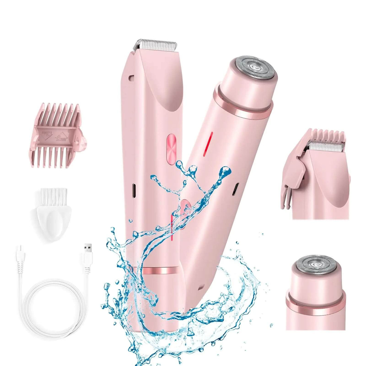 SilkEdge – Women's 2-in-1 Waterproof Electric Shaver