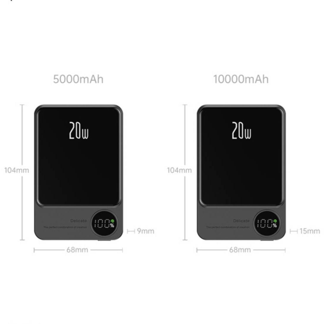 Ultra-Thin Magnetic Wireless Power Bank
