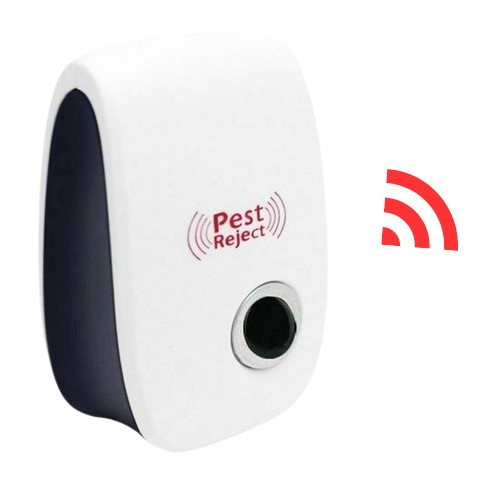 Ultrasonic Squirrel Repeller Device - Effective Pest Control to Deter Squirrels in 48 Hours for Gardens & Yards