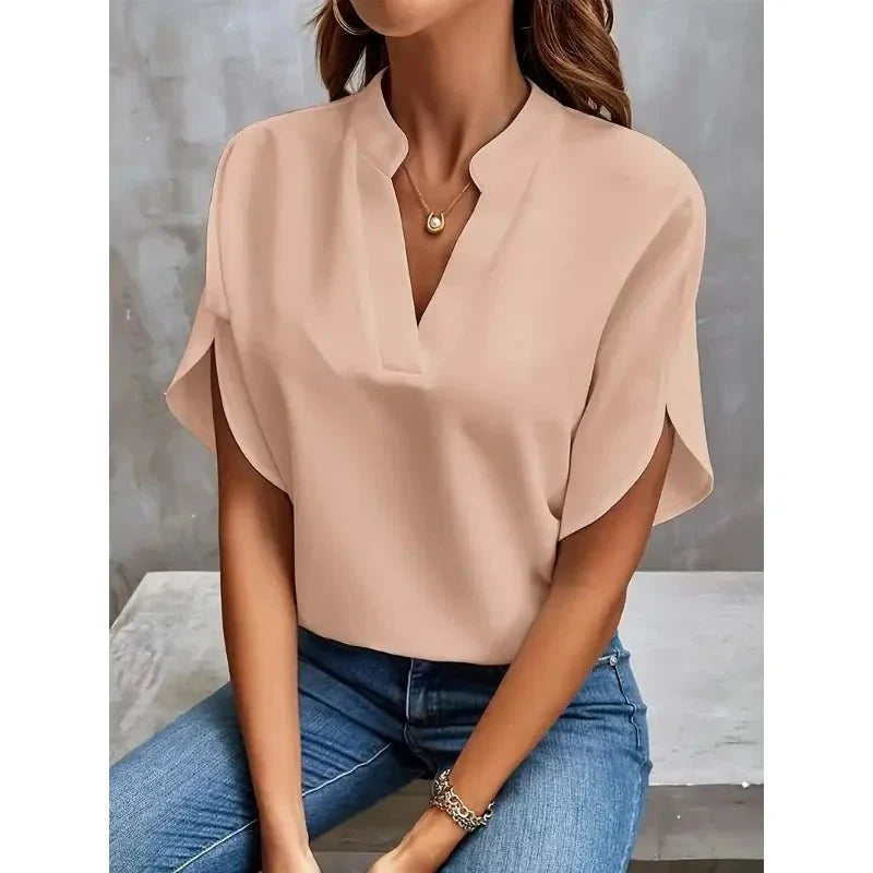 Women's Lightweight Blouse with Tummy Coverage
