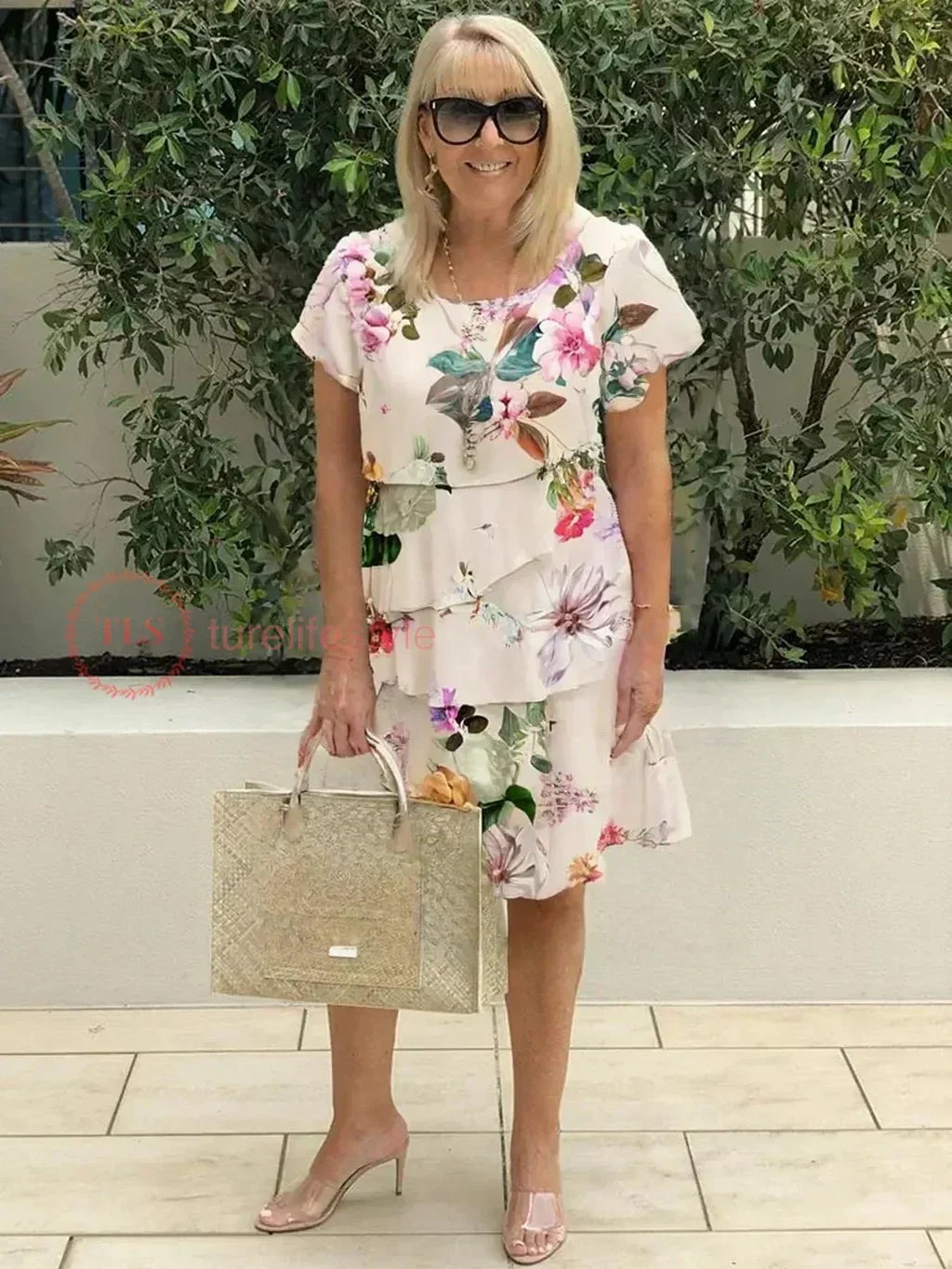 Women's Ruffle Mini Dress