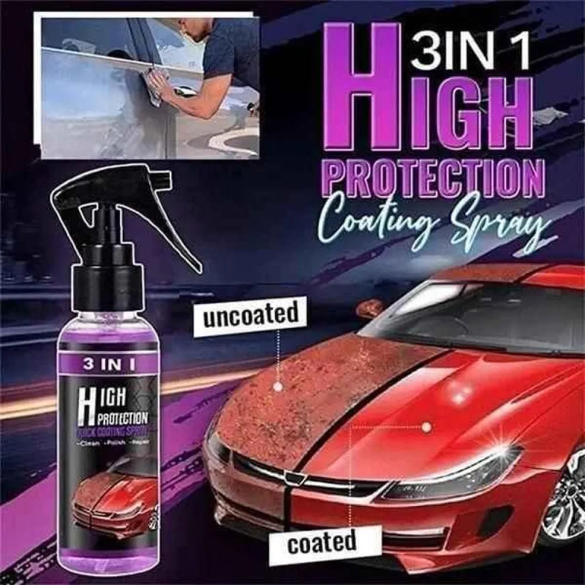 3-in-1 Quick Car Ceramic Coating Spray