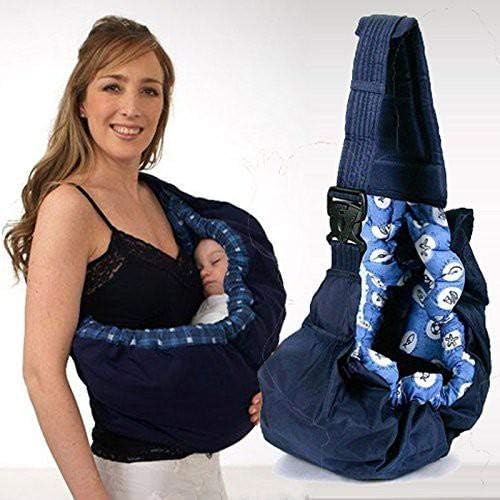 Adjustable Baby Carrier Wrap with Support Strap for Newborns and Infants up to 9 kg