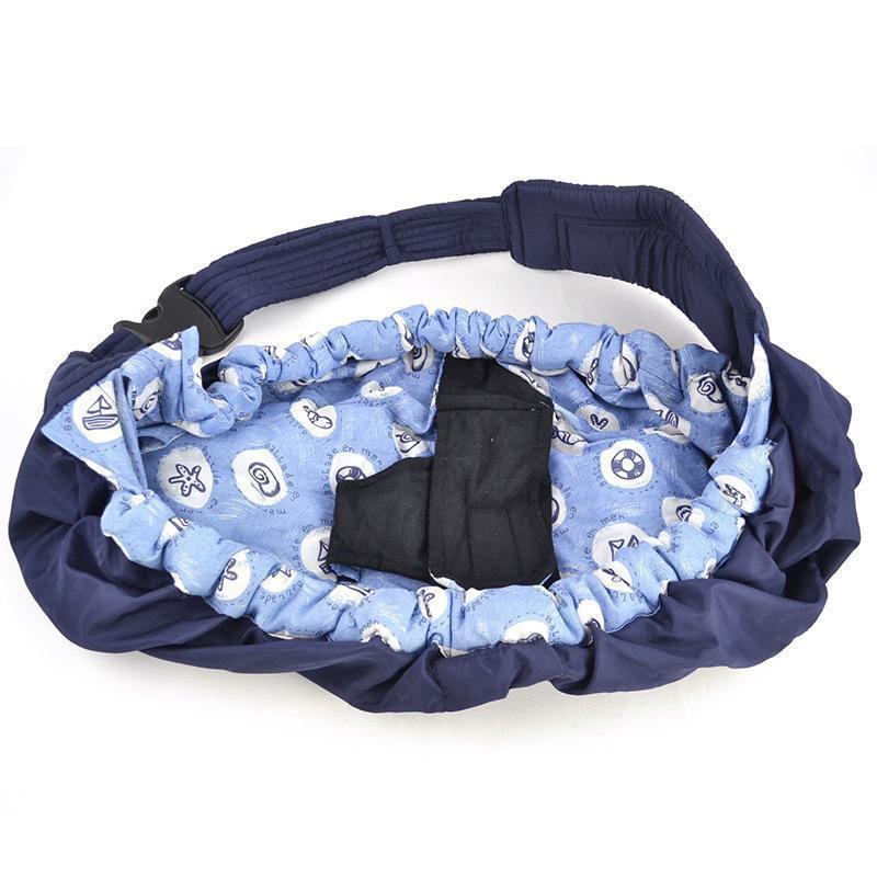 Adjustable Baby Carrier Wrap with Support Strap for Newborns and Infants up to 9 kg