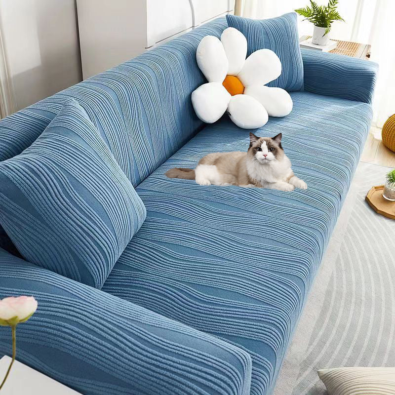 Anti-Scratch Stretch Jacquard Sofa Cover