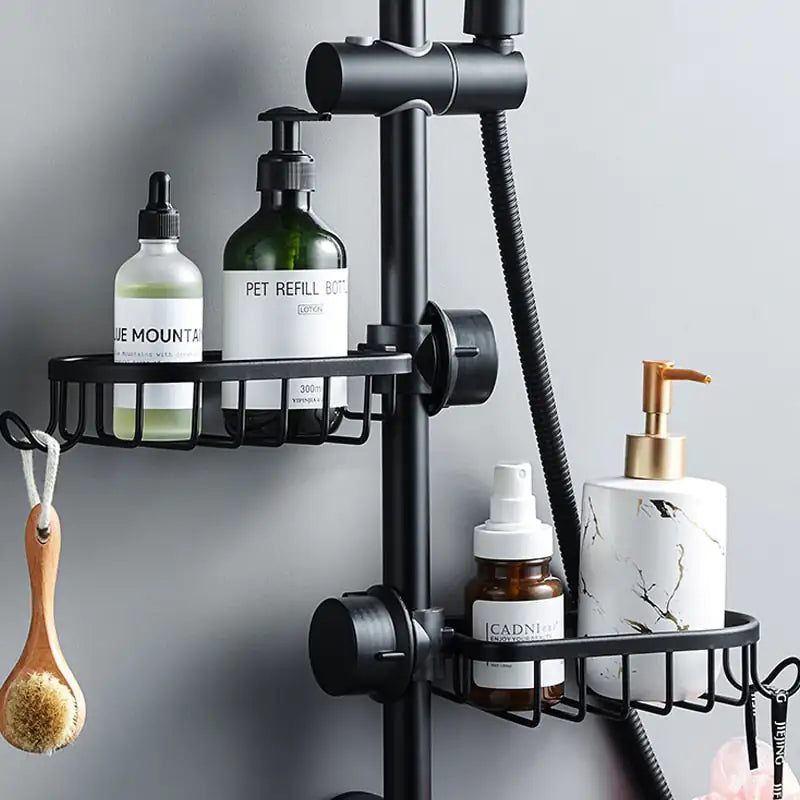 AquaGrip Stainless Steel Shower Shelf – Rustproof, Space-Saving & Easy to Install