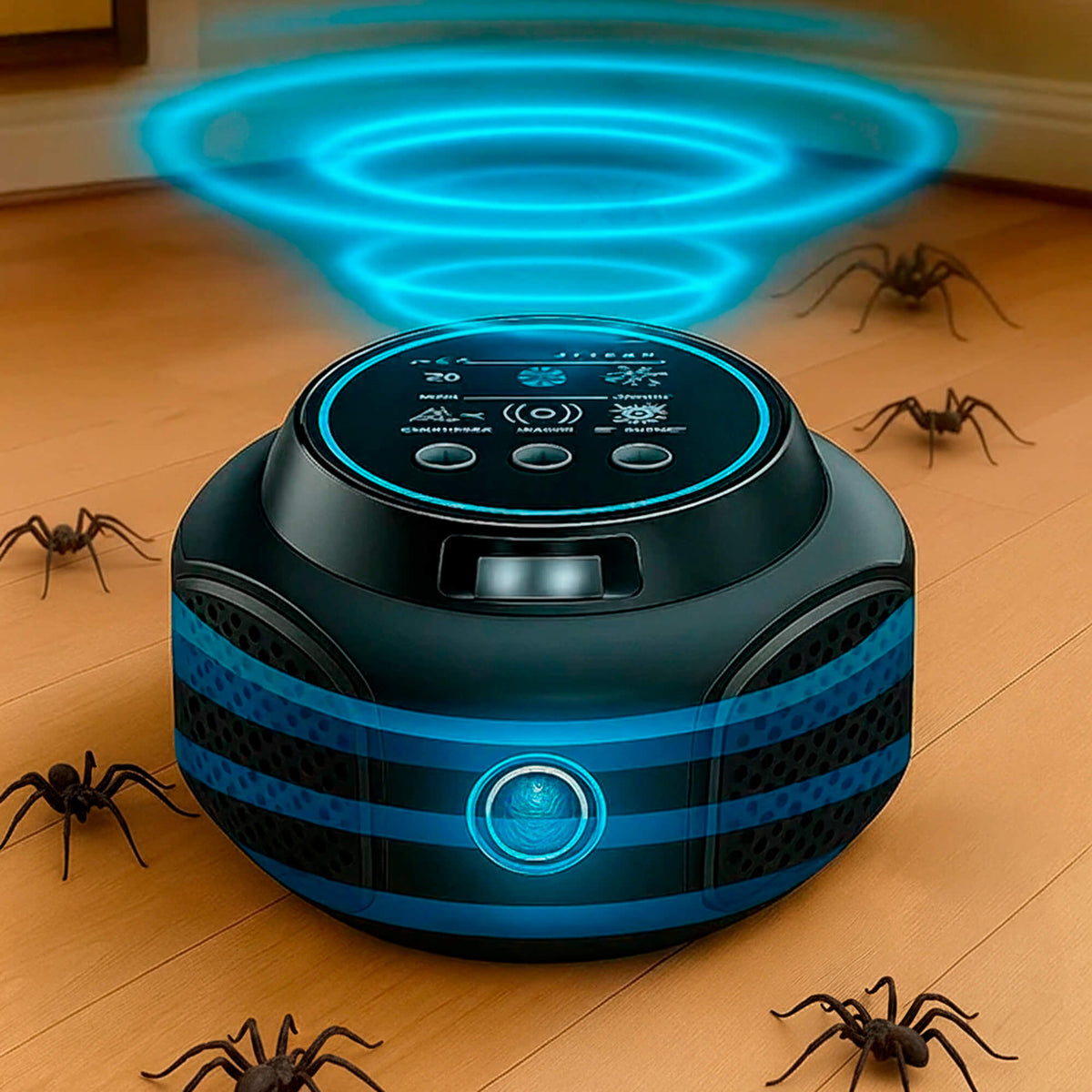 Arava Plug-In Ultrasonic Spider Repeller, No Chemicals