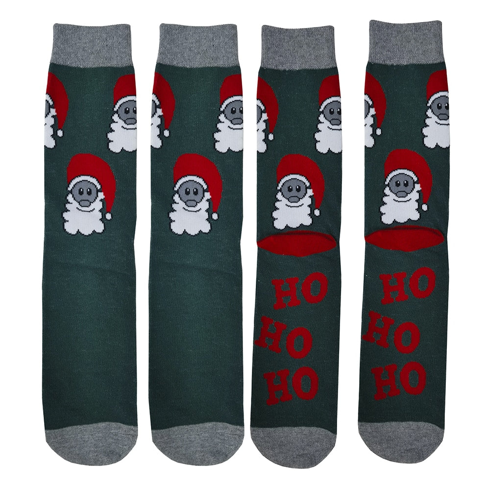 Christmas Socks 5 Pairs in Various Patterns and Colours