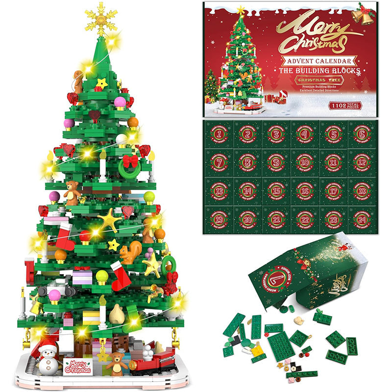 Christmas Tree Advent Calendar 2026 – DIY Building Set for Christmas Decoration