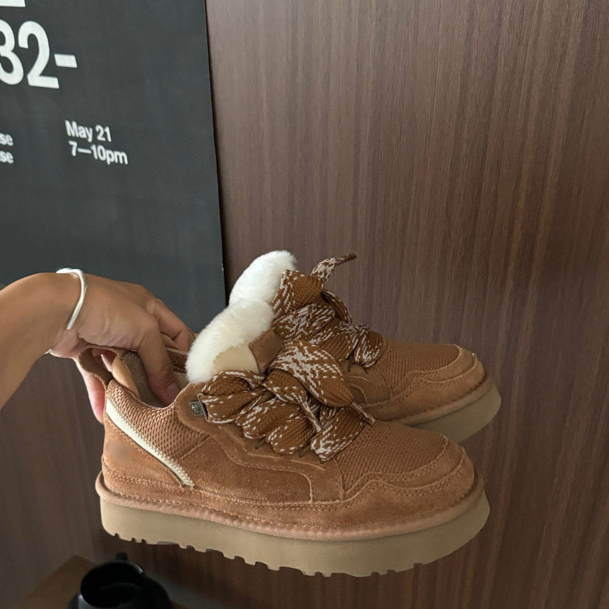 Comfortable and Warm Suede Winter Shoes – Winter Boots
