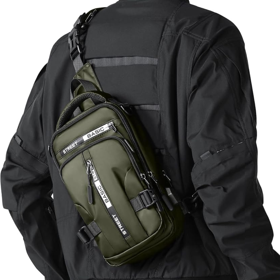 Compact Crossbody Sling Backpack