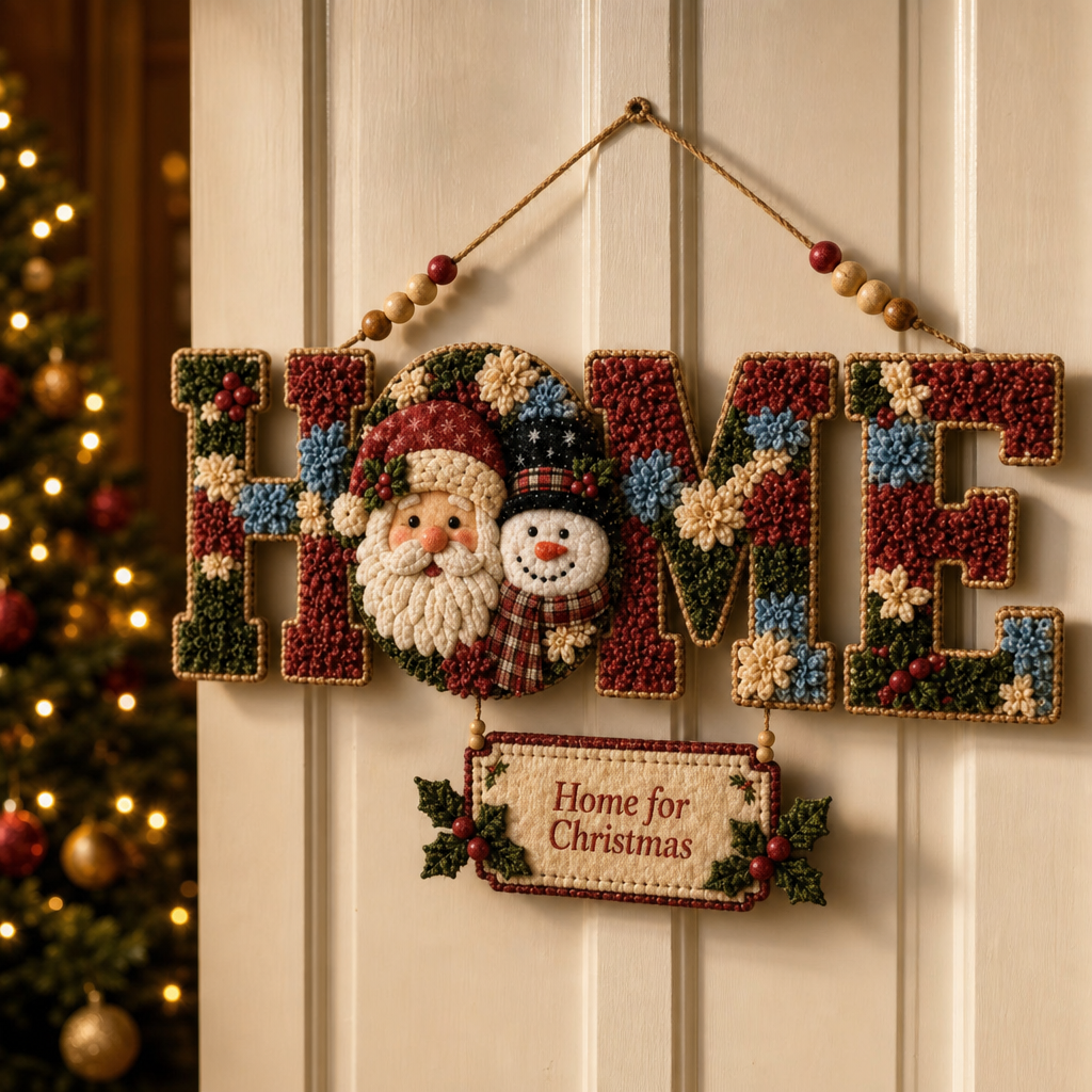 DIY Wall-Hanging Christmas Sign Craft Kit