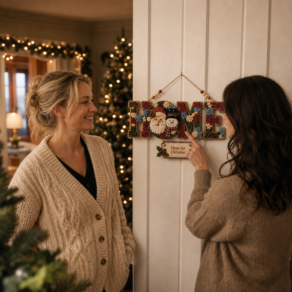 DIY Wall-Hanging Christmas Sign Craft Kit