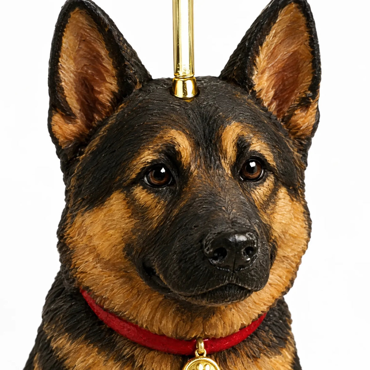 Dog Advent Calendar for Dog Lovers – 24 Acrylic German Shepherd Ornaments for Christmas Tree Decoration, Holiday Calendar