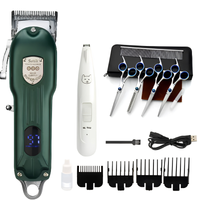 Dog Grooming Kit with Clippers and Scissors