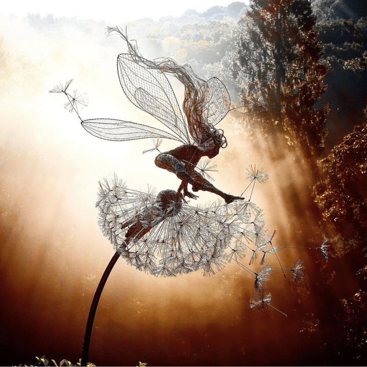 Enchanting Garden Statue: Fairy Decoration for Outdoors