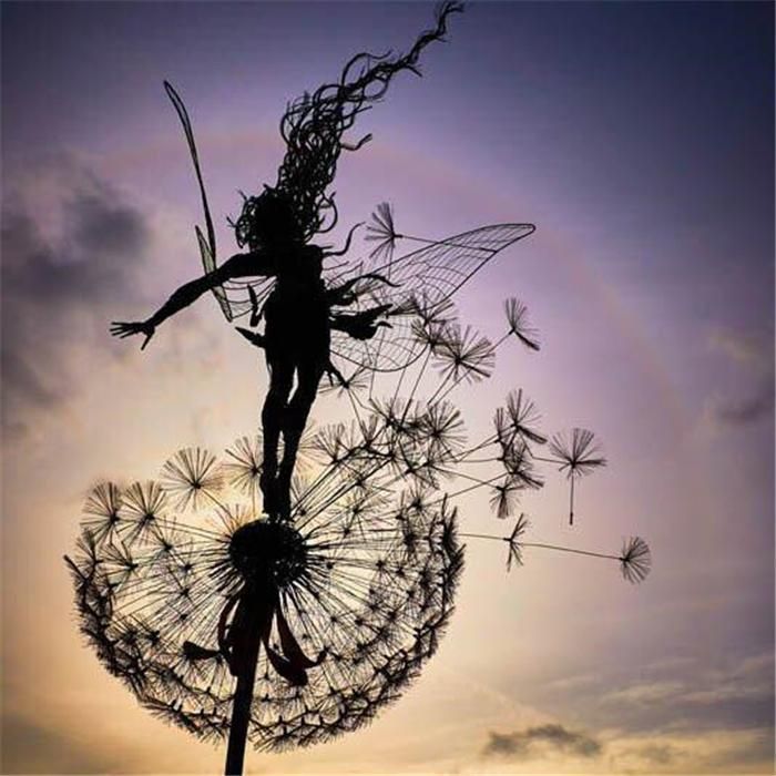 Enchanting Garden Statue: Fairy Decoration for Outdoors