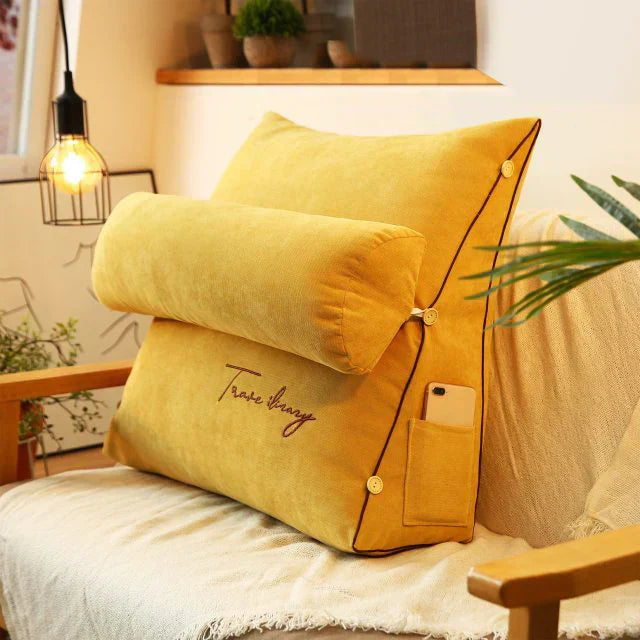 Ergonomic Back Support Wedge Pillow