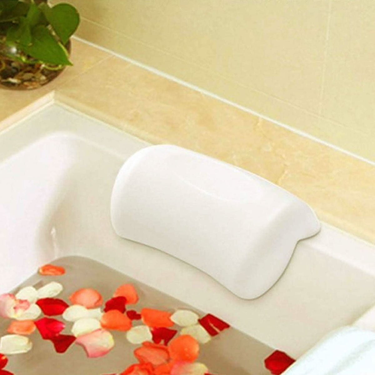 Ergonomic Bath Pillow – Quick-Dry Support