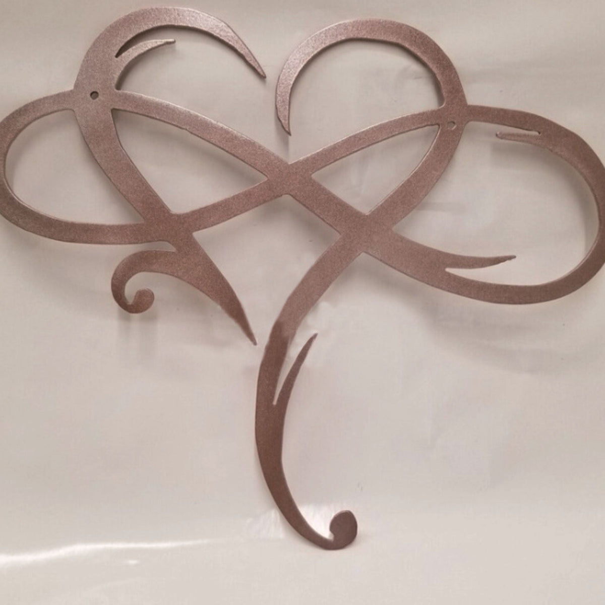 Eternal Love Wall Decor in Stainless Steel for Home