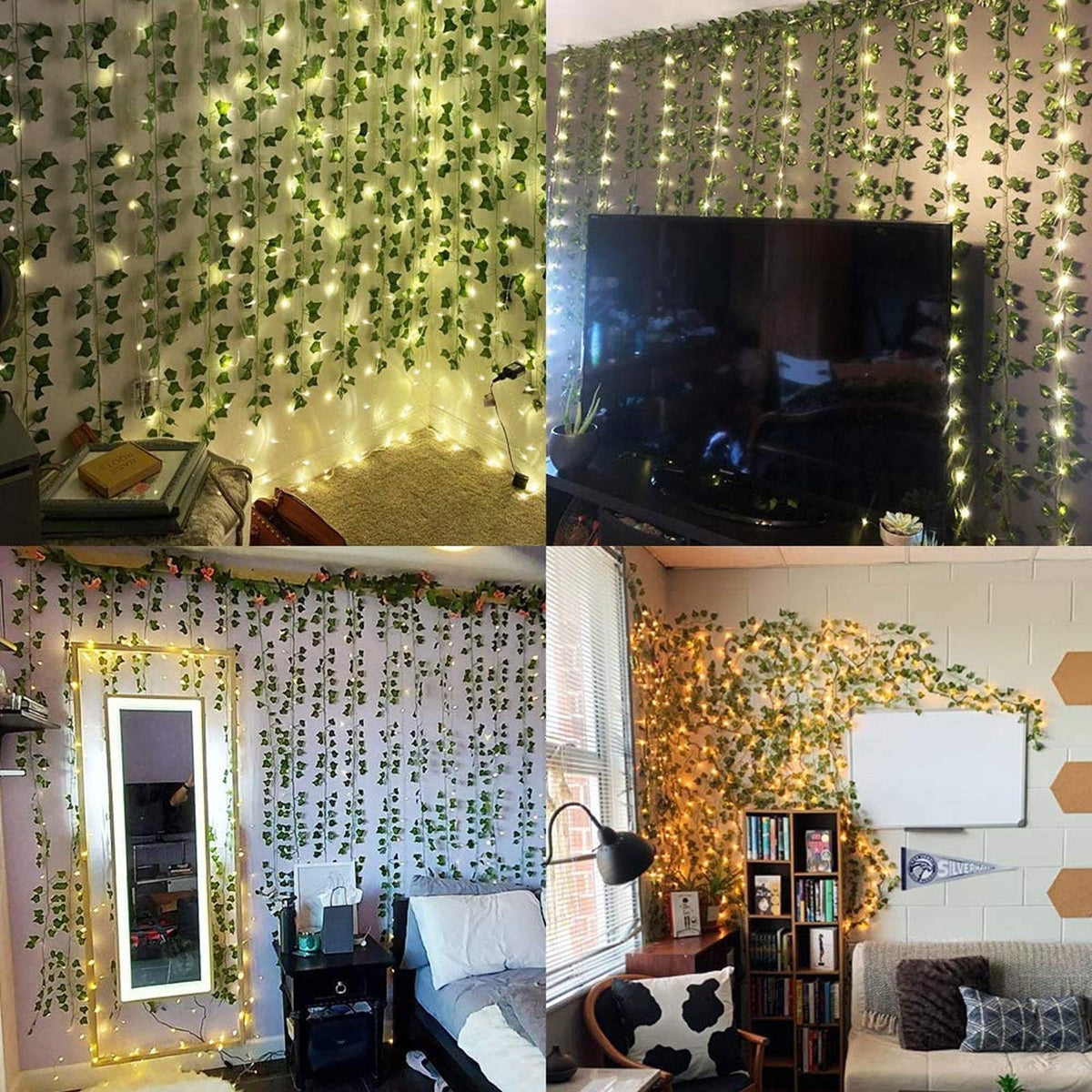 Evergreen Artificial Ivy Vines - Vibrant and Green Leaves in Every Season