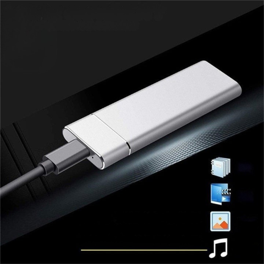 Fast Portable External Aluminium SSD
