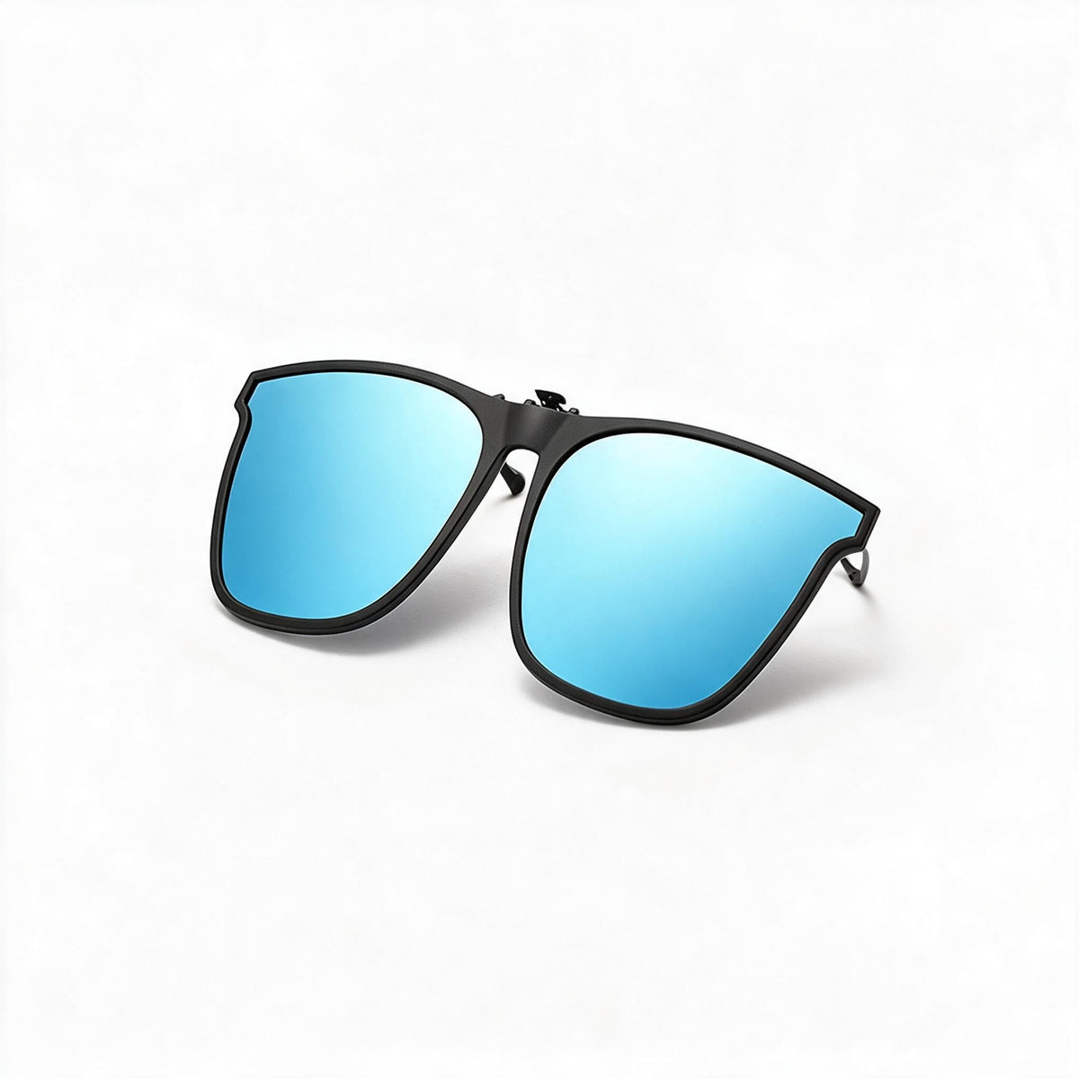Flip-Up Polarized UV400 Clip-On Sunglasses for Prescription Glasses