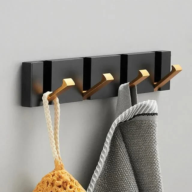 Foldable Stainless Steel Wall Hook Space-Saving