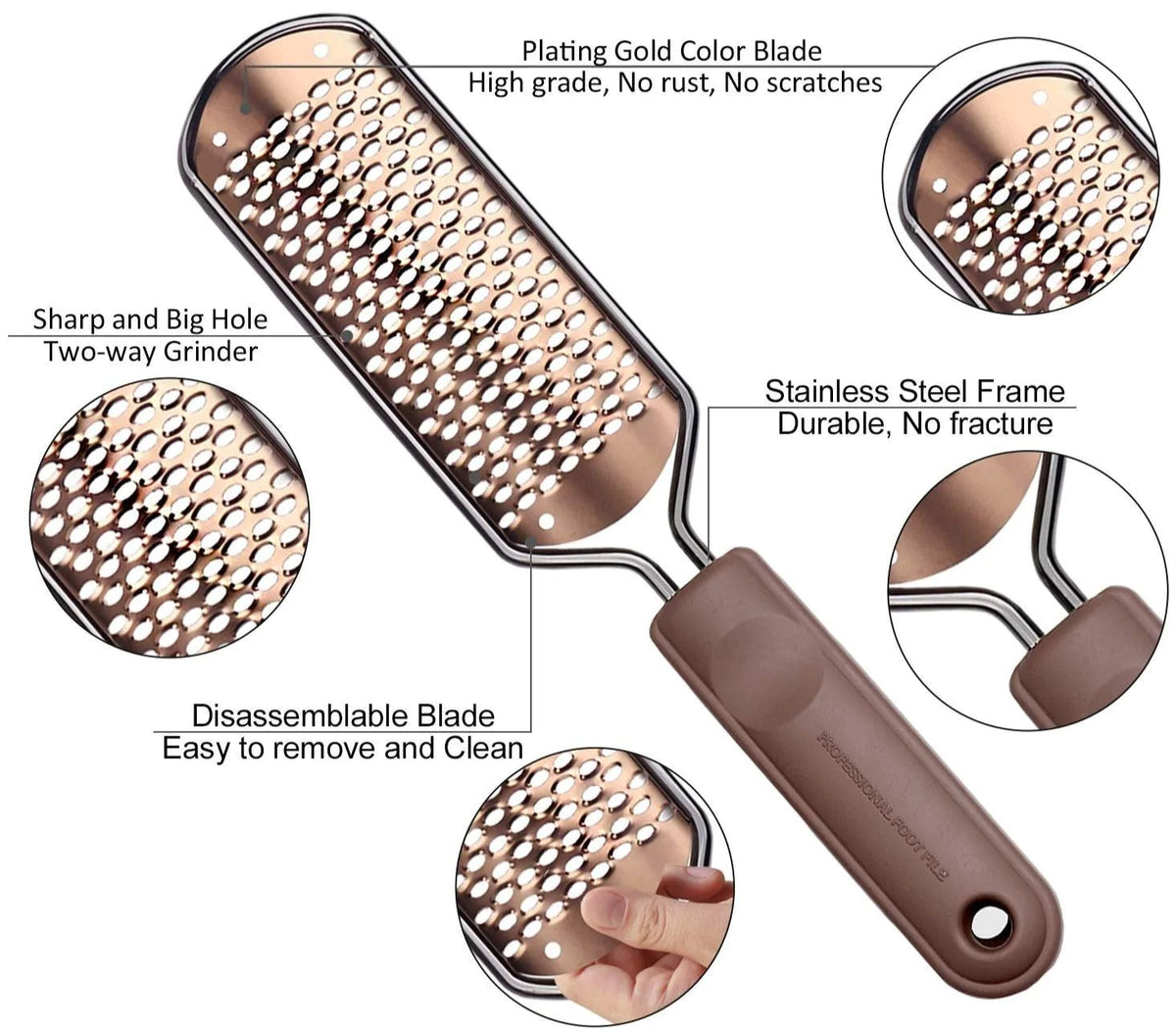 Foot File Callus Remover