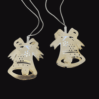 Gold LED String Lights with Bells - 20 Pieces (3.5 m)