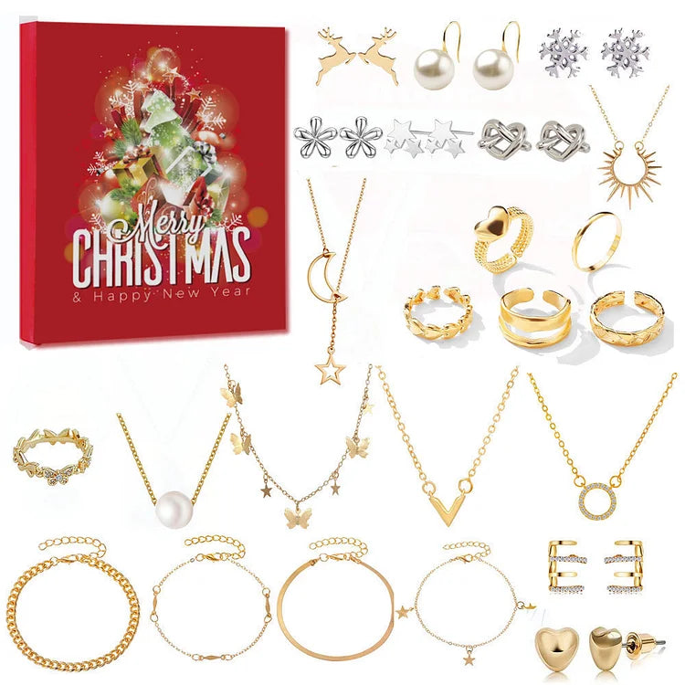 Gold/Silver Jewelry Advent Calendar