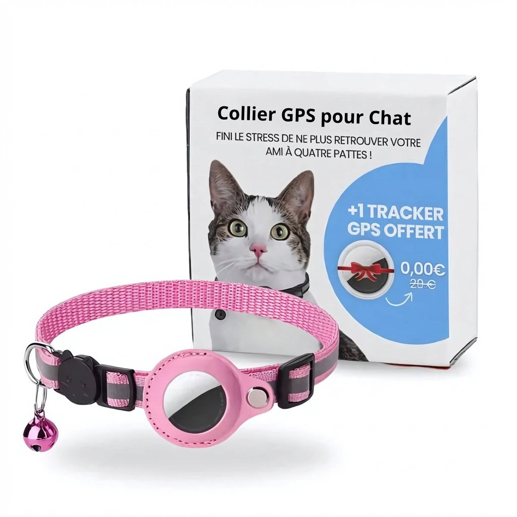 GPS Cat Collar with Real-Time Tracking and Safety Features
