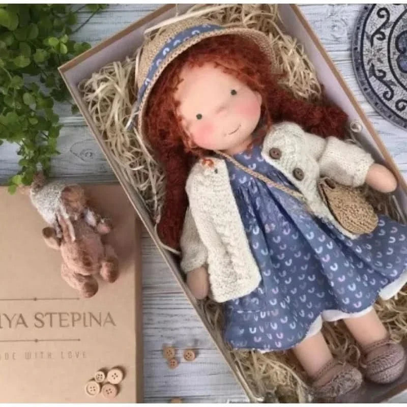 Handmade Plush Doll – Waldorf Emma Toy