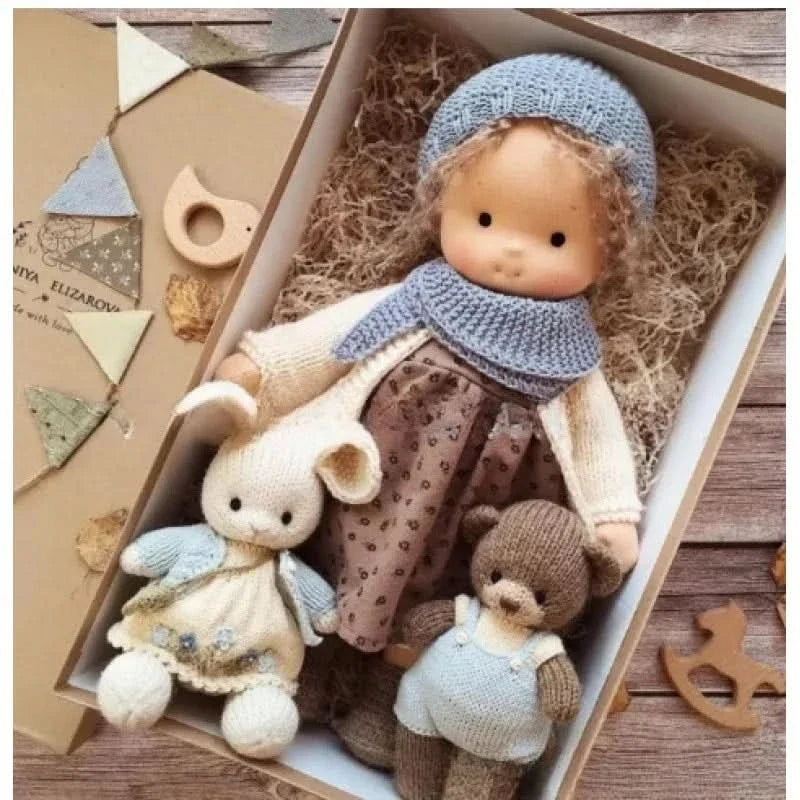 Handmade Plush Doll – Waldorf Emma Toy