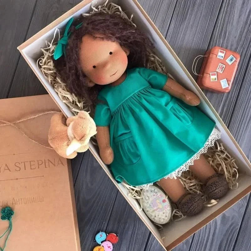 Handmade Plush Doll – Waldorf Style Elise Toy