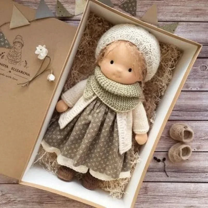 Handmade Plush Doll – Waldorf Style Elise Toy