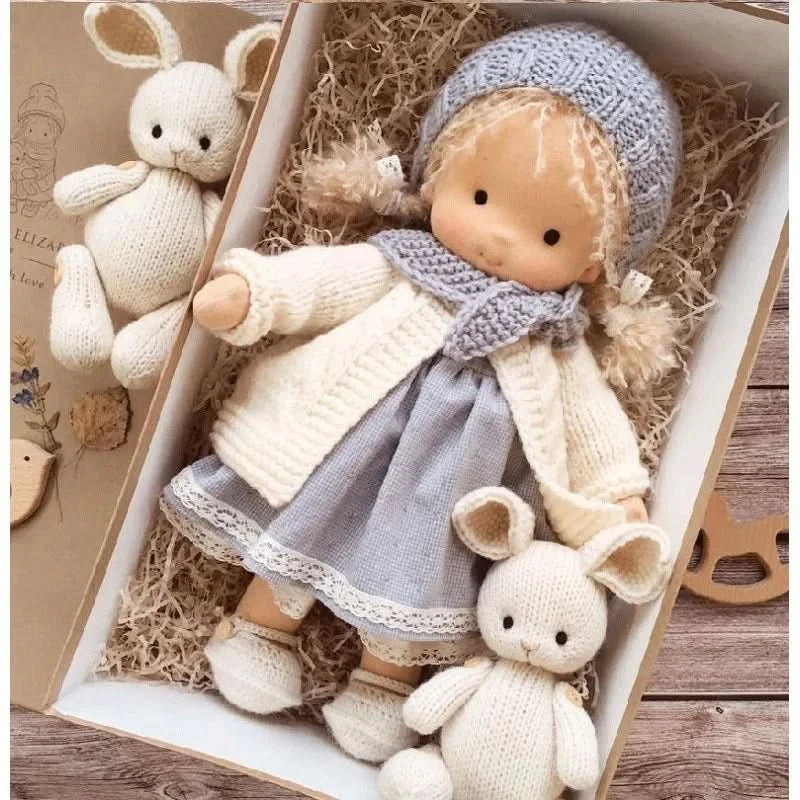 Handmade Plush Doll – Waldorf Style Elise Toy