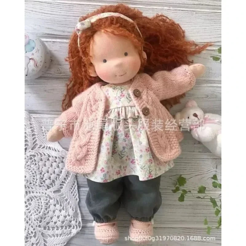 Handmade Plush Doll – Waldorf Style Elise Toy