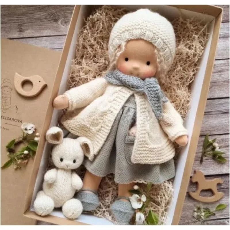 Handmade Plush Doll – Waldorf Style Elise Toy