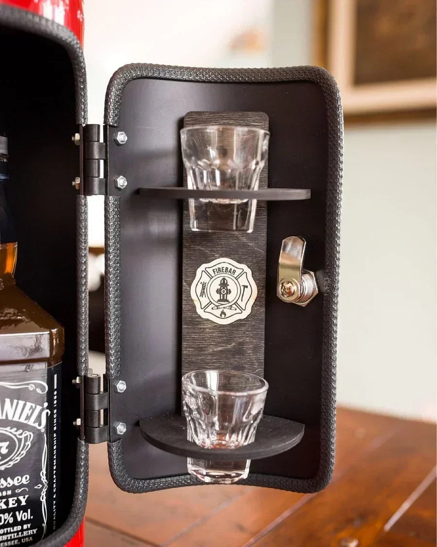 Hidden Bar - Fire Extinguisher Design - Unique and Stylish