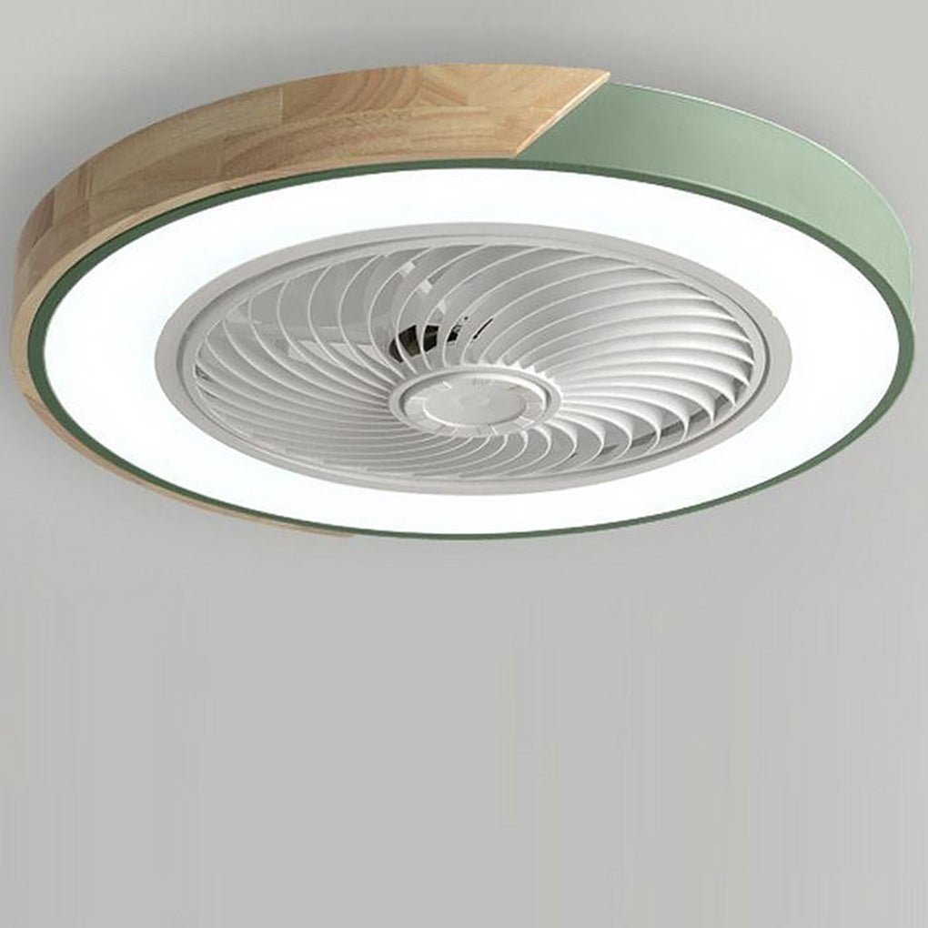 Integrated LED Bladeless Ceiling Fan Light
